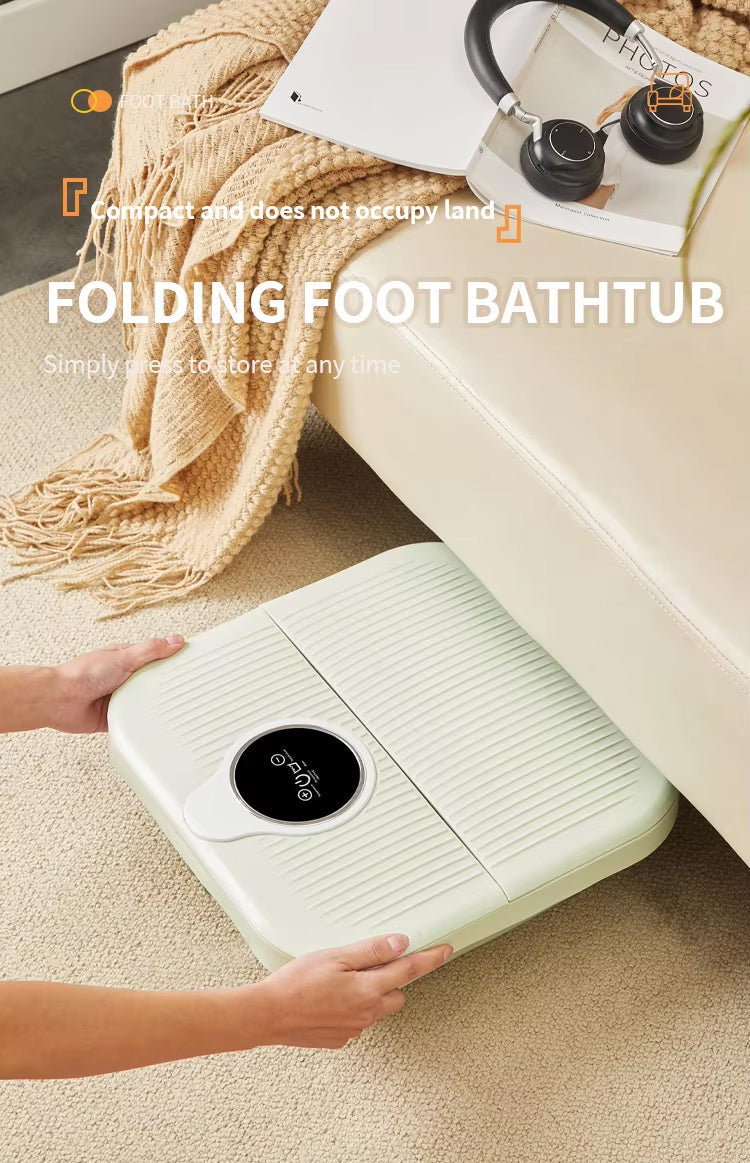 Foldable Foot Spa Bath Basin and Mini Washing Machine & Multipurpose Soaking Tub - 500W Power