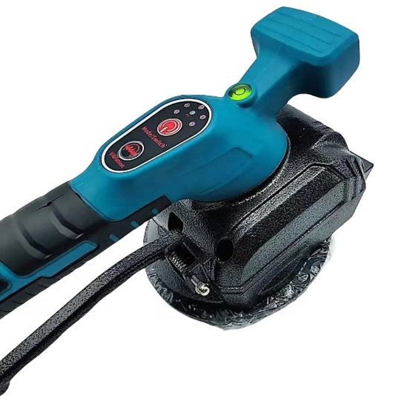 BOSS Cordless Tile Laying Vibrator Machine with Two 148VF Li-ion Batteries, 5-Speed Vibration Adjustment, and Powerful Suction Cup