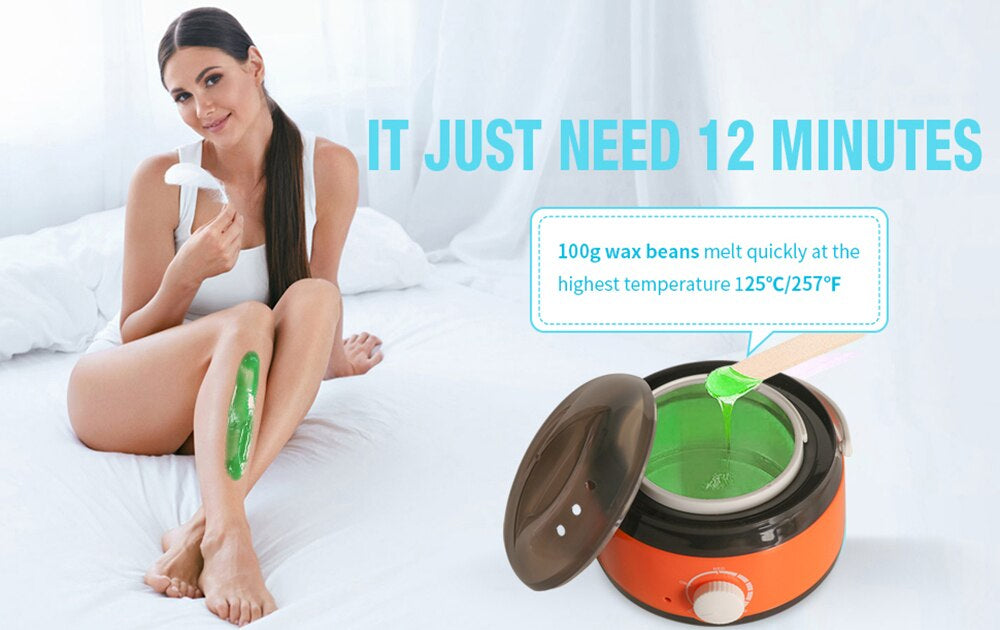 500ml Portable Wax Heating Melting Pot Machine for Hair Waxing