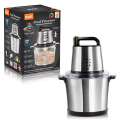 RAF 15L Electric Multifunctional Food Processor with Four Spiral Blades -1000W Power - 15 Litres Capacity