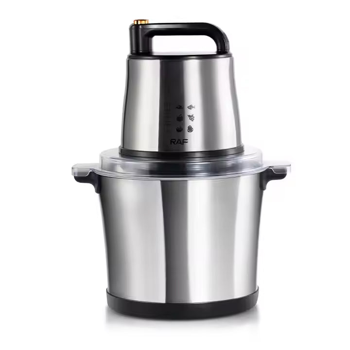 RAF 15L Electric Multifunctional Food Processor with Four Spiral Blades -1000W Power - 15 Litres Capacity