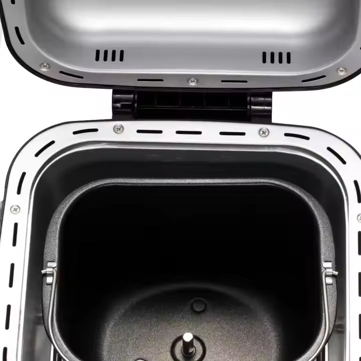 RAF Smart Bread Maker with LCD Display, Multi Capacity Baking, Non-Stick Pan & Timer Function - 600W