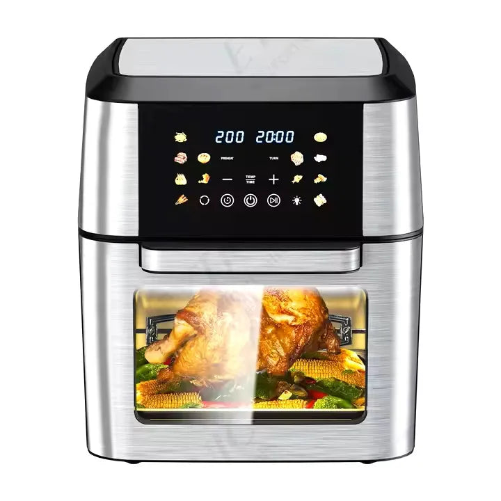 RAF 12L Multifunctional Digital Air Fryer with Dehydrator & Rotisserie - 2000W