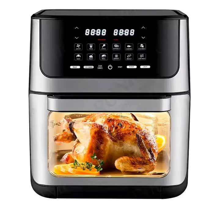 RAF 12L Multifunctional Digital Air Fryer with Dehydrator & Rotisserie - 2000W
