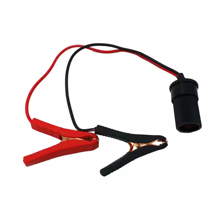 4-in-1 Emergency Car Repair Kit with 5 Ton Electric Jack & Impact Wrench with 12V Power Plug & Alligator Clips