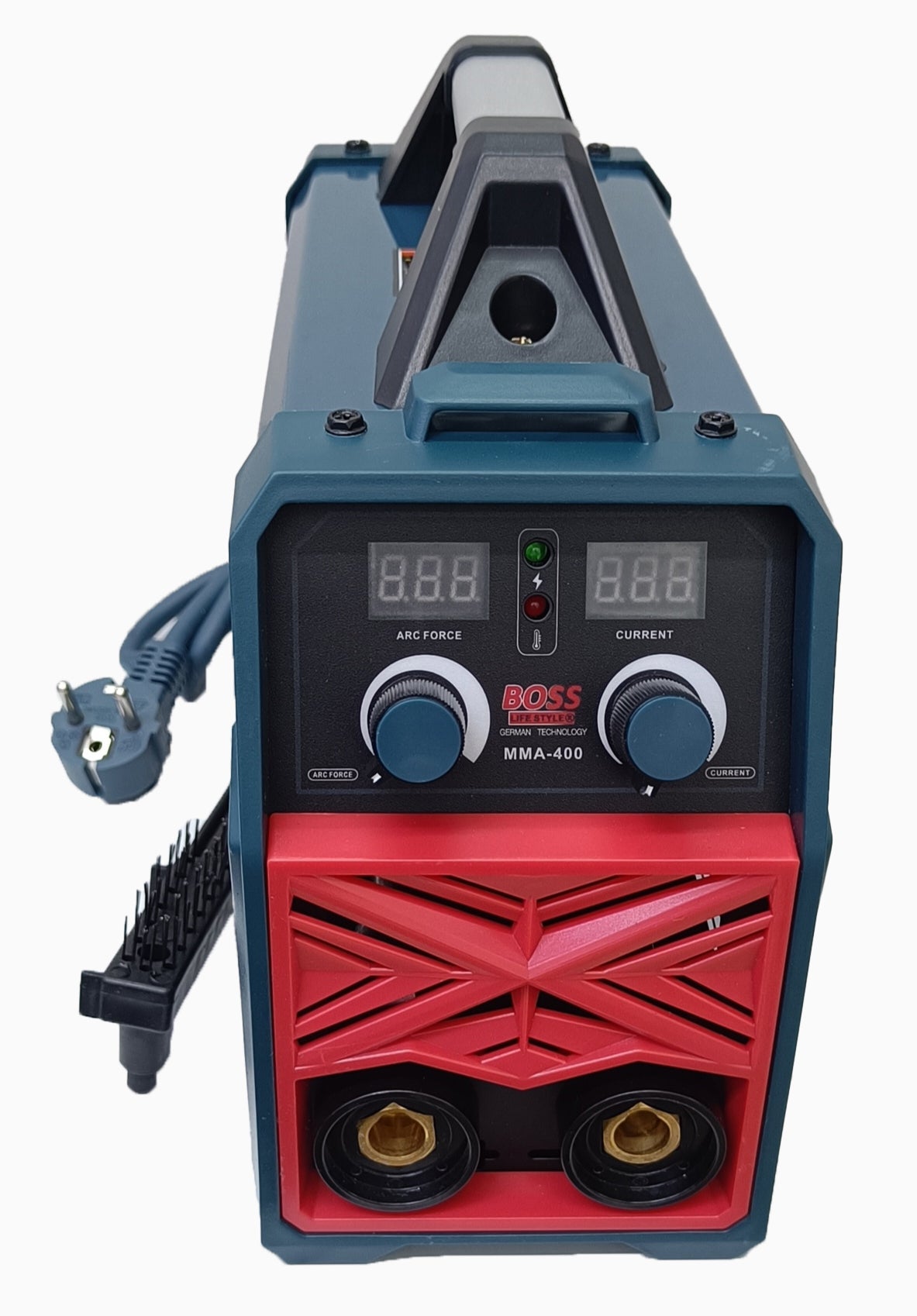 BOSS IGBT Inverter Welding Machine with Digital Display, High Efficiency & Overheat Protection - 220V & 400A
