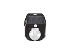 Vintage Solar Outdoor Wall Mounted Bulb Lamp with Motion Sensor