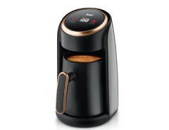 RAF Electric Turkish Coffee Maker with Digital Temperature Display, 3-in-1 Portable Coffee, Water, and Milk Heating Pot, 300ml, 600W