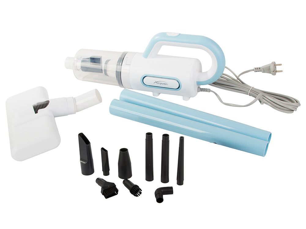 12 in 1 Professional 800W Multifunctional Handheld Vacuum Cleaner with 6 Tips and Bagless Design