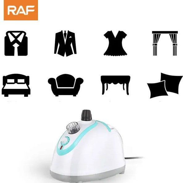 RAF 1.5L 1800W Garment Hanging Handheld Steamer Iron with 1.5Large Capacity Water Tank and Quick Hea