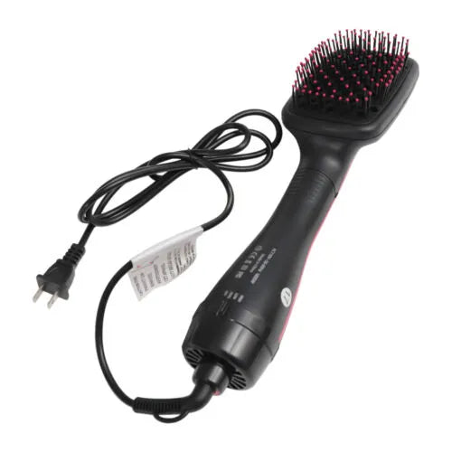 MAC Styler Advanced Hot Air Hair Brush with Customizable Heat Settings & Comfortable Grip Handle