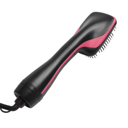 MAC Styler Advanced Hot Air Hair Brush with Customizable Heat Settings & Comfortable Grip Handle