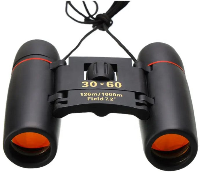 Compact Portable Mini Binoculars with 30X Zoom and 60mm Lens