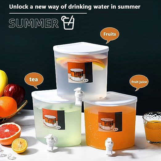 3-in-1 Rotatable Juice & Water Beverage Dispenser