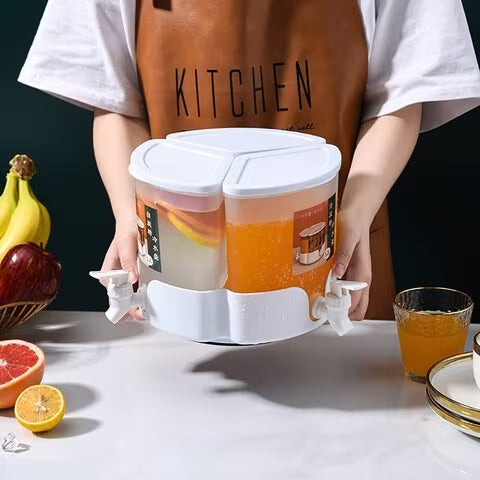 3-in-1 Rotatable Juice & Water Beverage Dispenser