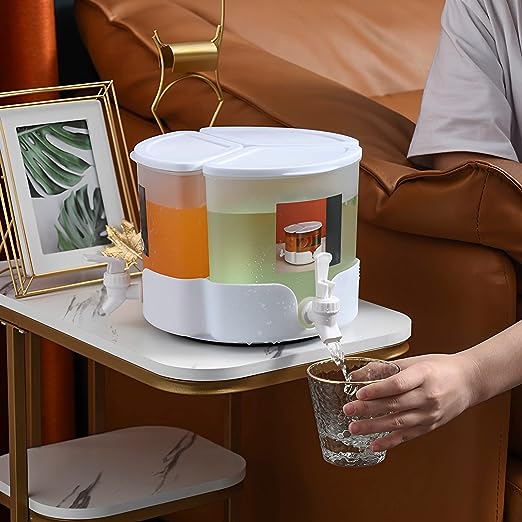 3-in-1 Rotatable Juice & Water Beverage Dispenser
