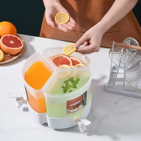3-in-1 Rotatable Juice & Water Beverage Dispenser