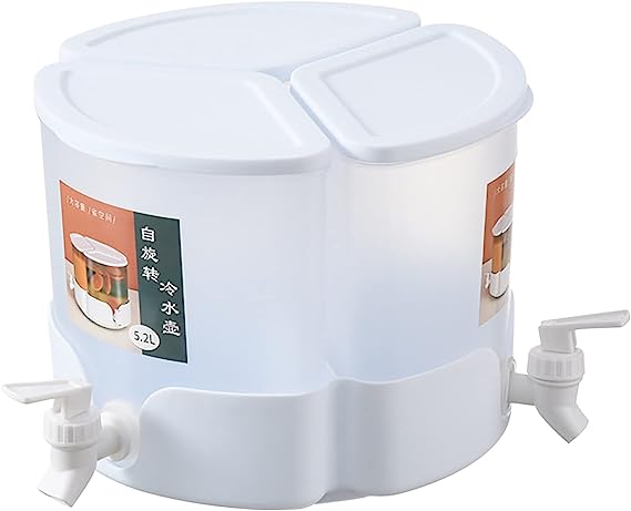 3-in-1 Rotatable Juice & Water Beverage Dispenser