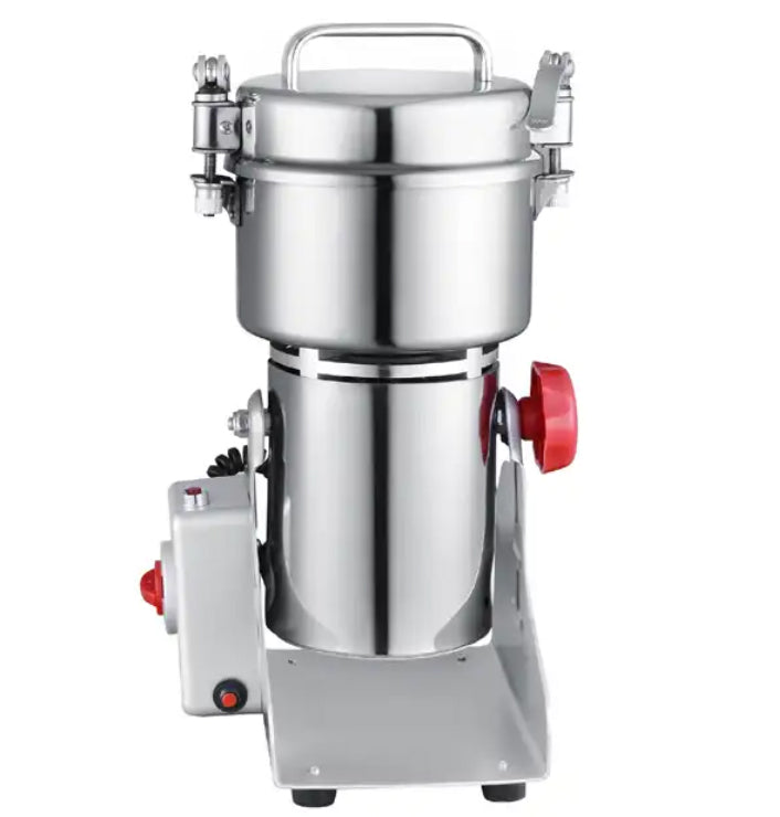 Silver Crest High Power Powder Grinder Machine - 1600W - 1800W - 400g - 500g Capacity - Stainless Steel Body - 400g - 1600W