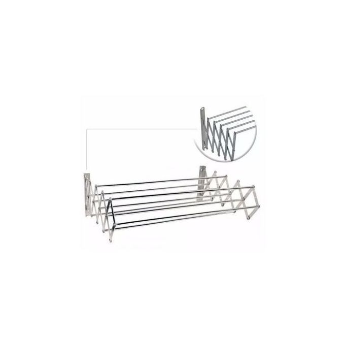 Wall Mounted Retractable Clothes Hanger & Dryer with Compact Design - 90 CM