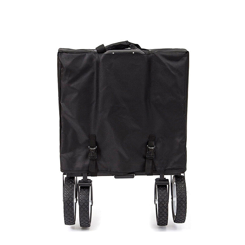2-in-1 Multipurpose Adventure Utility Trolley with Foldable Table Top for Outdoor & Camping
