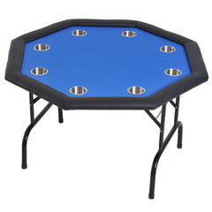 48" Octagon Card Playing Game Table with Cup Holders and High-Speed Cloth