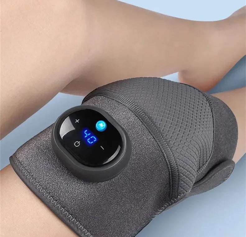 Pro 3-in-1 Heated Knee, Elbow & Shoulder Massager - Cordless & Rechargeable