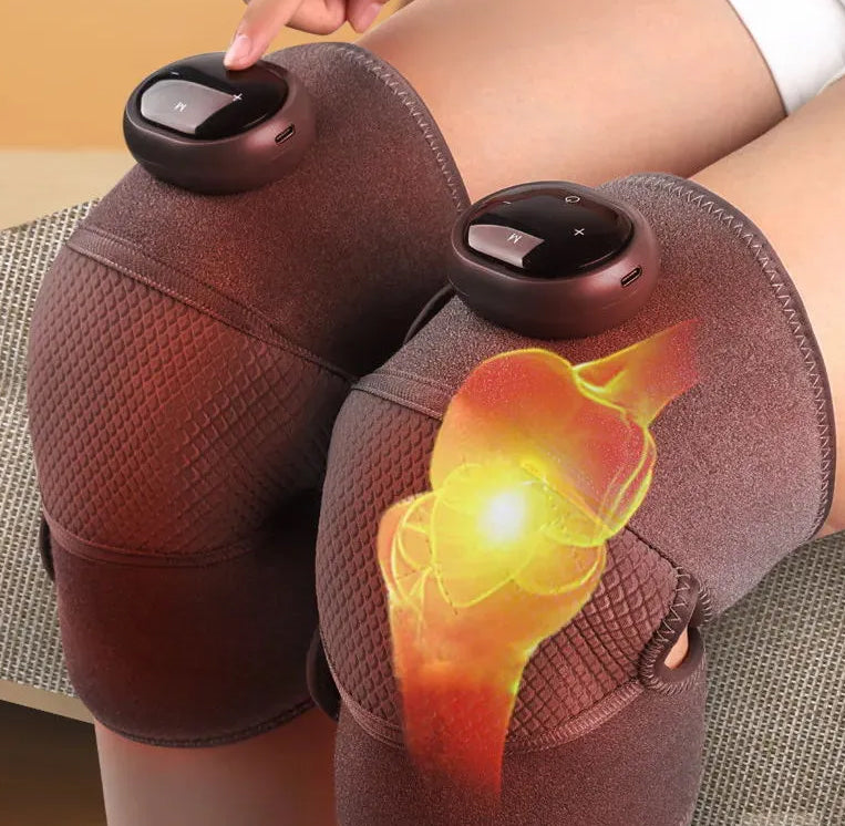 Pro 3-in-1 Heated Knee, Elbow & Shoulder Massager - Cordless & Rechargeable