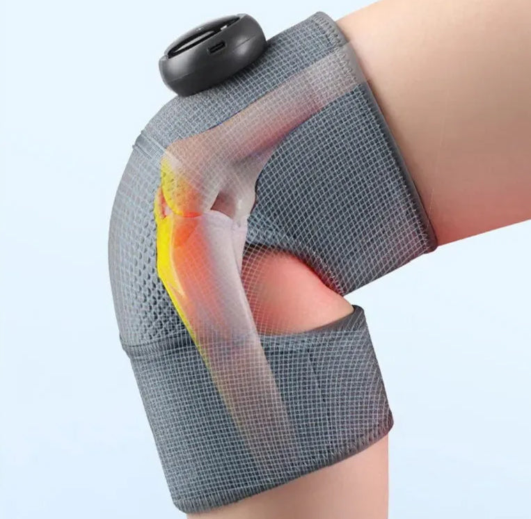 Pro 3-in-1 Heated Knee, Elbow & Shoulder Massager - Cordless & Rechargeable