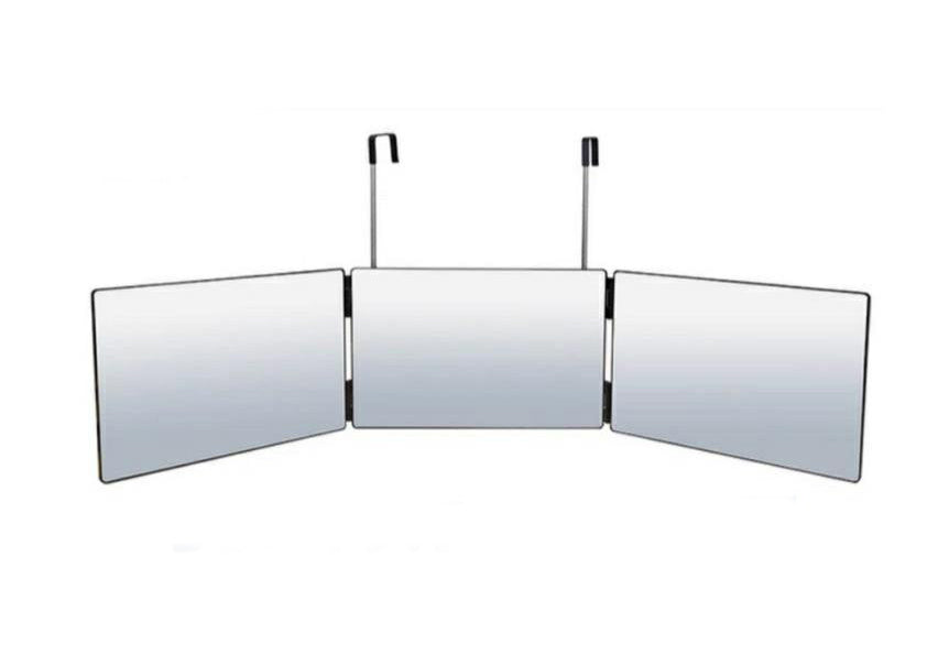 3 Way Self Styling Adjustable Telescoping Mirror for Self-Haircut and Styling
