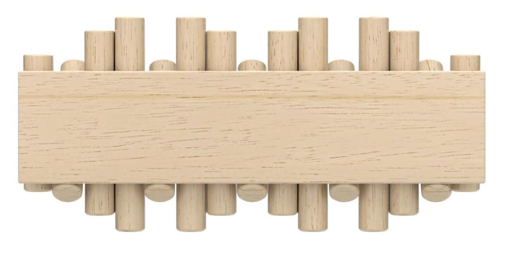 Modern Artistic Picket Rail Wall Mounted Coat Hanging Hooks