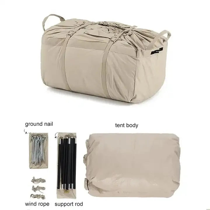 Inflatable Waterproof Outdoor Portable Camping Tent - 2 x 3 Meter & 4 Person Capacity