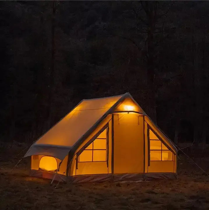 Inflatable Waterproof Outdoor Portable Camping Tent - 2 x 3 Meter & 4 Person Capacity