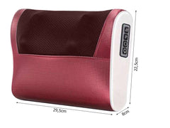 Infrared Heating Massage Pillow for Neck, Shoulder, and Back Pain with Smart Timing and Adjustable Modes