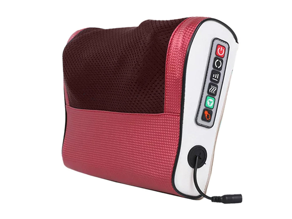 Infrared Heating Massage Pillow for Neck, Shoulder, and Back Pain with Smart Timing and Adjustable Modes
