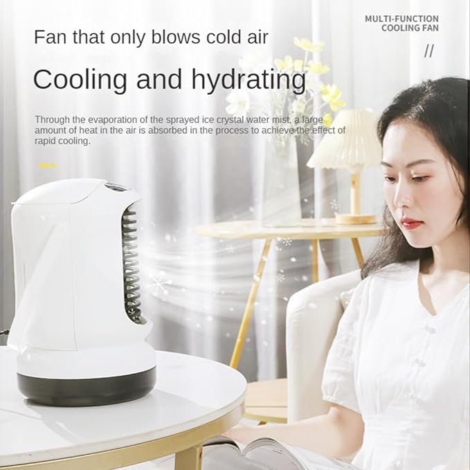 Arctic Evaporative Desktop Air Cooling Fan with LED Mood Light - USB Powered - 1000 ml Capacity