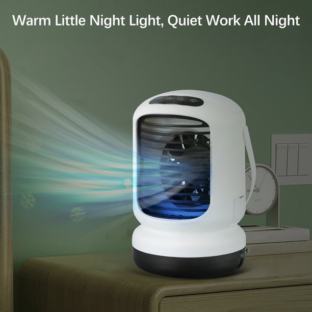 Arctic Evaporative Desktop Air Cooling Fan with LED Mood Light - USB Powered - 1000 ml Capacity