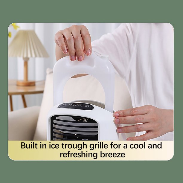 Arctic Evaporative Desktop Air Cooling Fan with LED Mood Light - USB Powered - 1000 ml Capacity