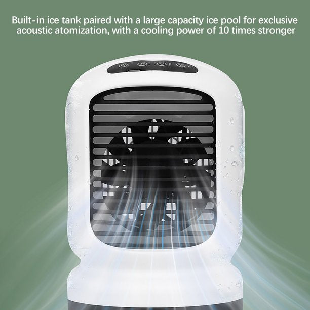 Arctic Evaporative Desktop Air Cooling Fan with LED Mood Light - USB Powered - 1000 ml Capacity