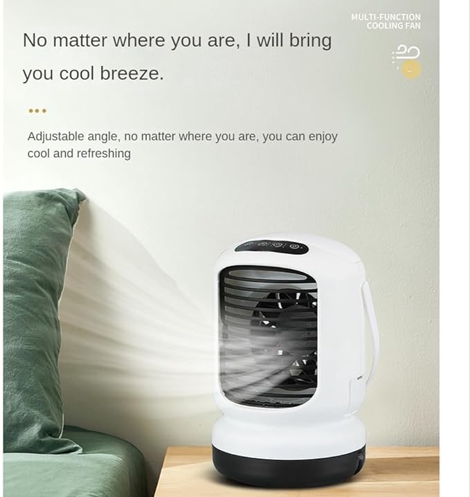 Arctic Evaporative Desktop Air Cooling Fan with LED Mood Light - USB Powered - 1000 ml Capacity