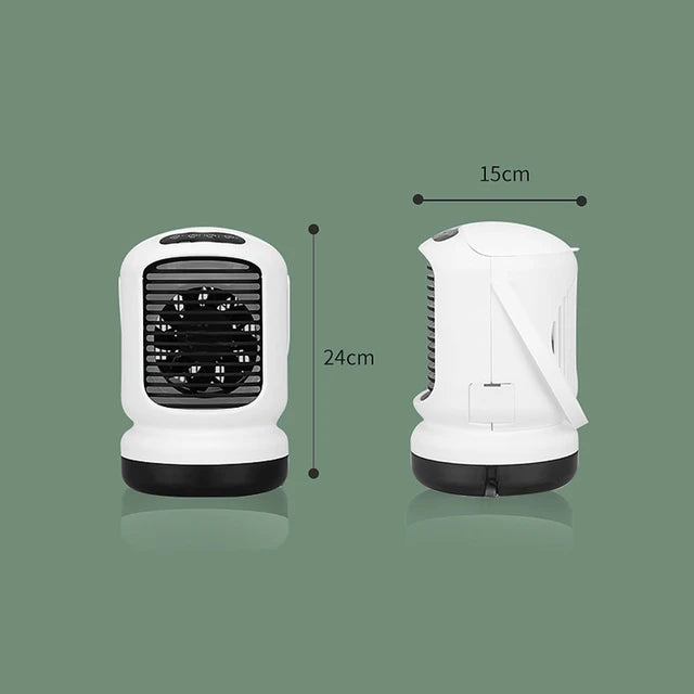 Arctic Evaporative Desktop Air Cooling Fan with LED Mood Light - USB Powered - 1000 ml Capacity