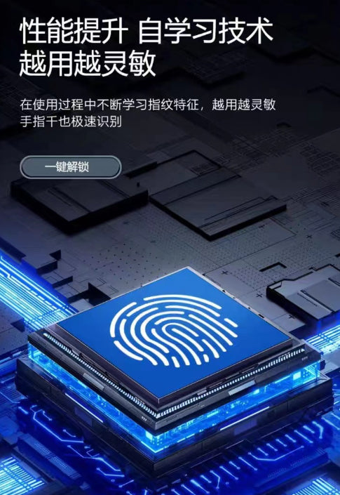 Advanced 3D Face Recognition Smart Electronic Door Lock with Password, Fingerprint Technology & Mobile App Compatibility