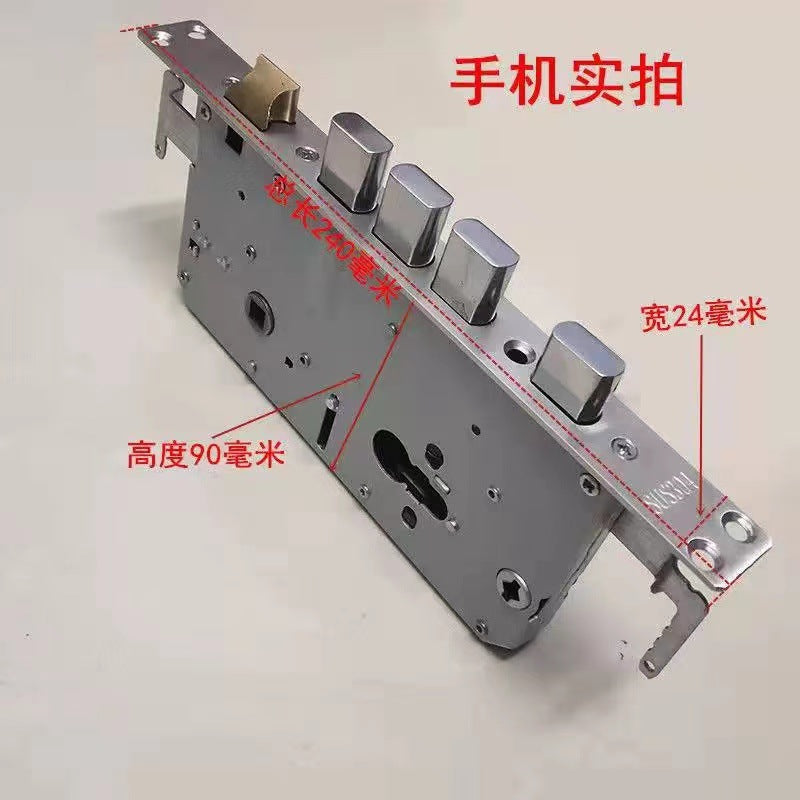 Advanced 3D Face Recognition Smart Electronic Door Lock with Password, Fingerprint Technology & Mobile App Compatibility