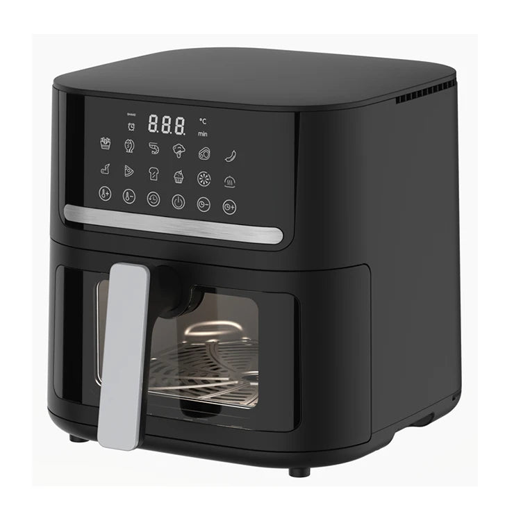RAF 6.5L Digital Air Fryer with LCD Display & Adjustable Thermostat Control - 1600W
