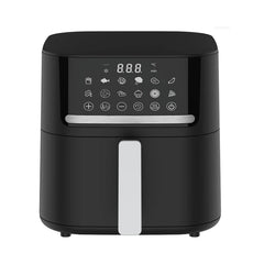 RAF 6.5L Digital Air Fryer with LCD Display & Adjustable Thermostat Control - 1600W