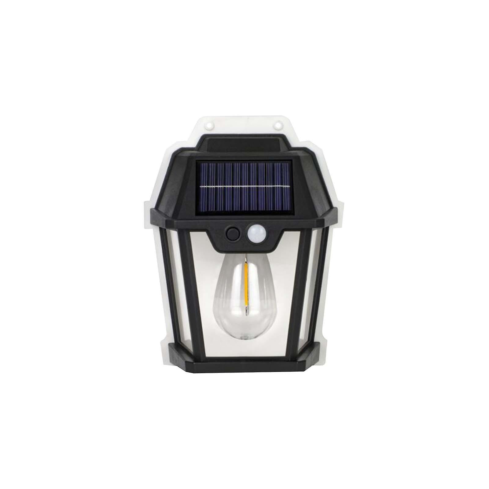 Solar Outdoor Wall Mounted Lamp with Motion Sensor and Waterproof Design - Pack of 1