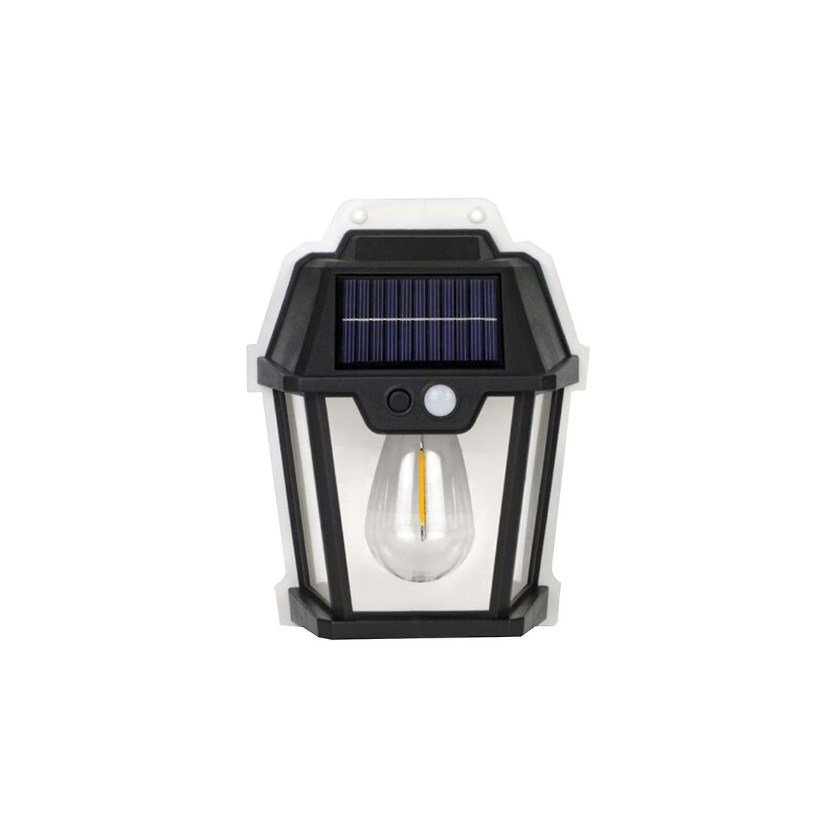 Solar Outdoor Wall Mounted Lamp with Motion Sensor and Waterproof Design - Pack of 1