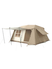 Chanodug Spacious Portable Waterproof QuickOpen Camping Tent for 6-8 People - 4 x 2.8 x 1.9 meters