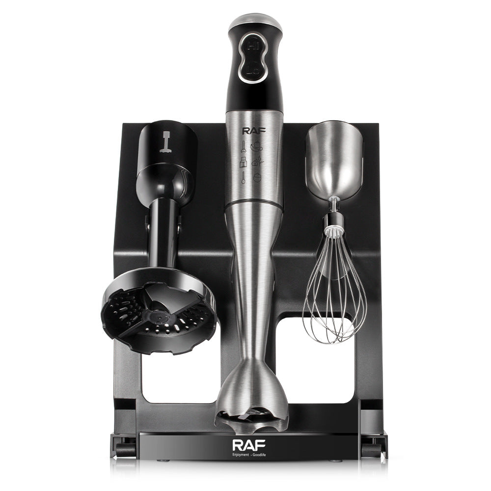 RAF 5-in-1 Wireless Charging Blender Set with Portable Handheld Mixer - 500W