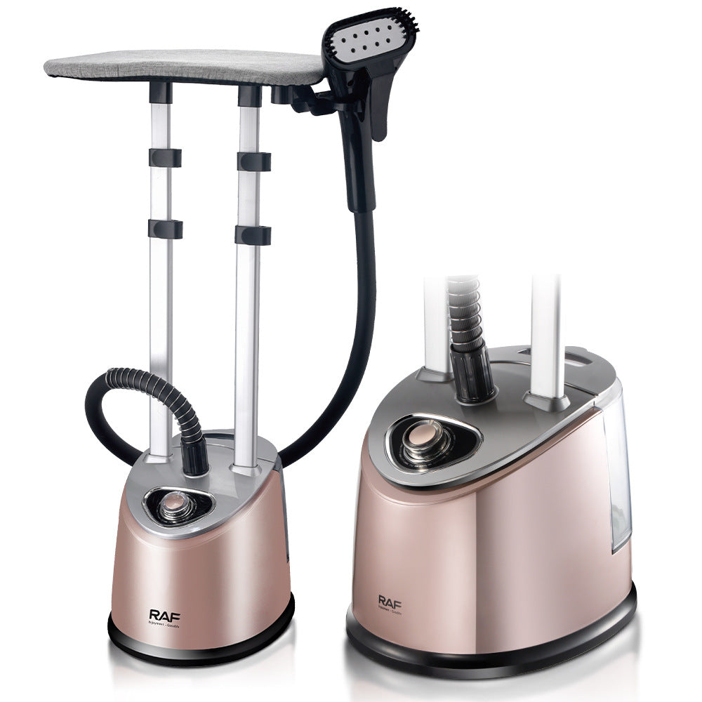 2-in-1 RAF 3.2L Garment Steamer with Ironing Board Attachment & Adjustable Double Pole - 2000W